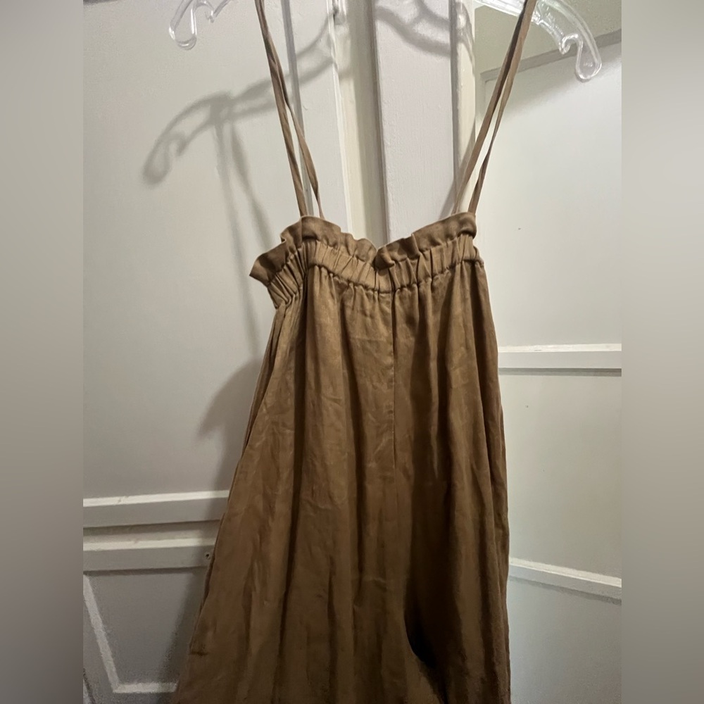 Ozma deia tan linen jumpsuit size small - Picture 10 of 15